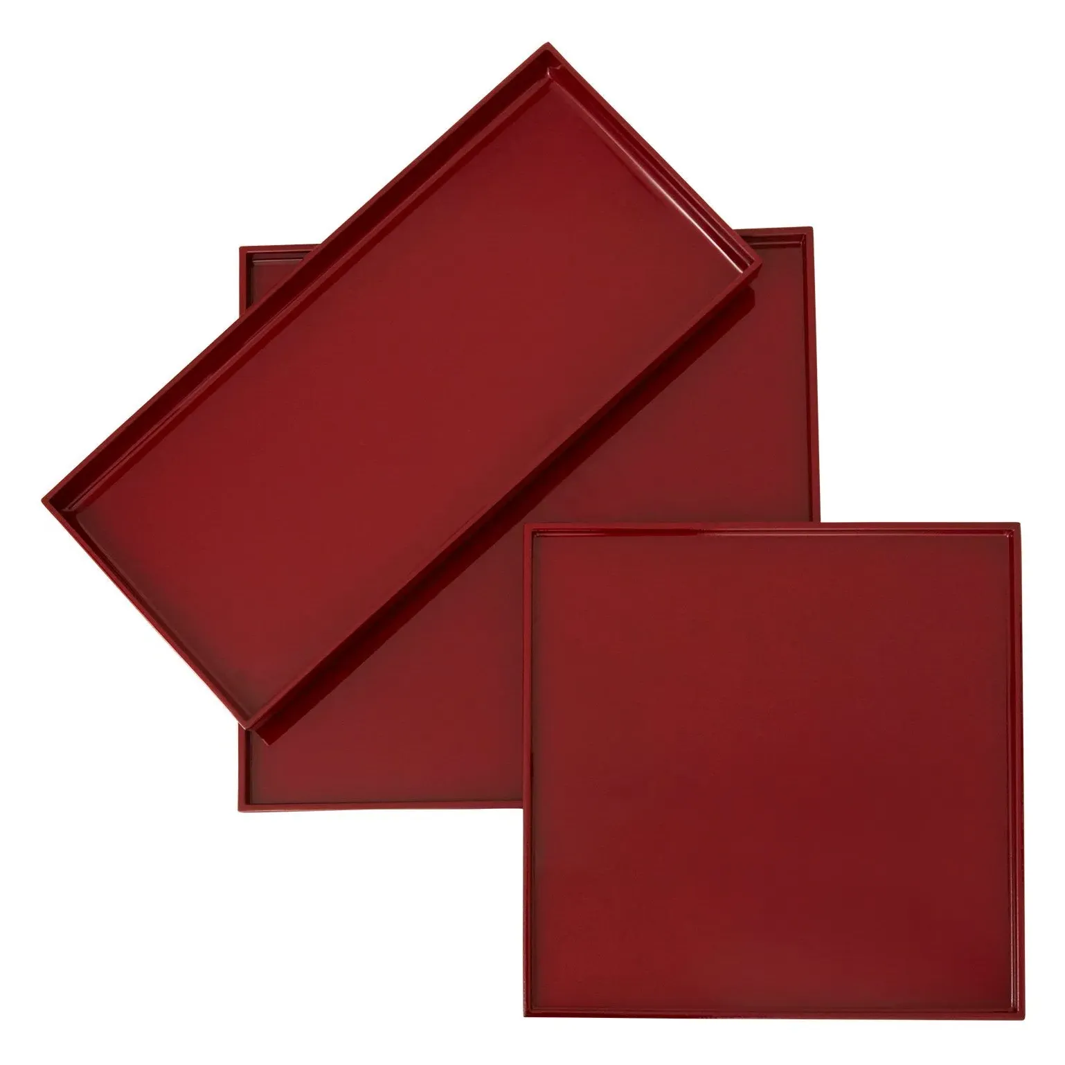 Vreeland Serving Tray - Red, Resin image