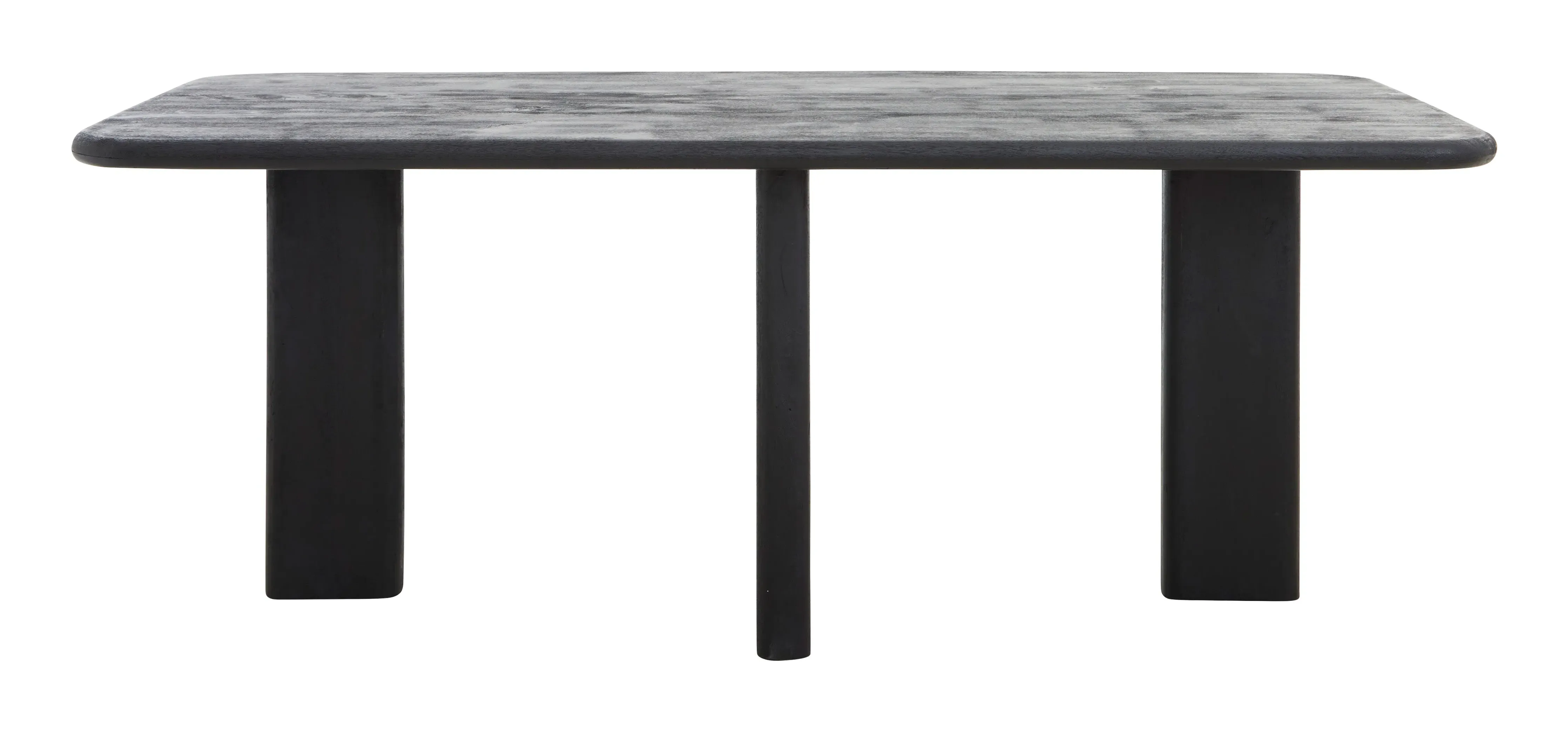 Wesley Dining Table - Charcoal, Mango Wood image
