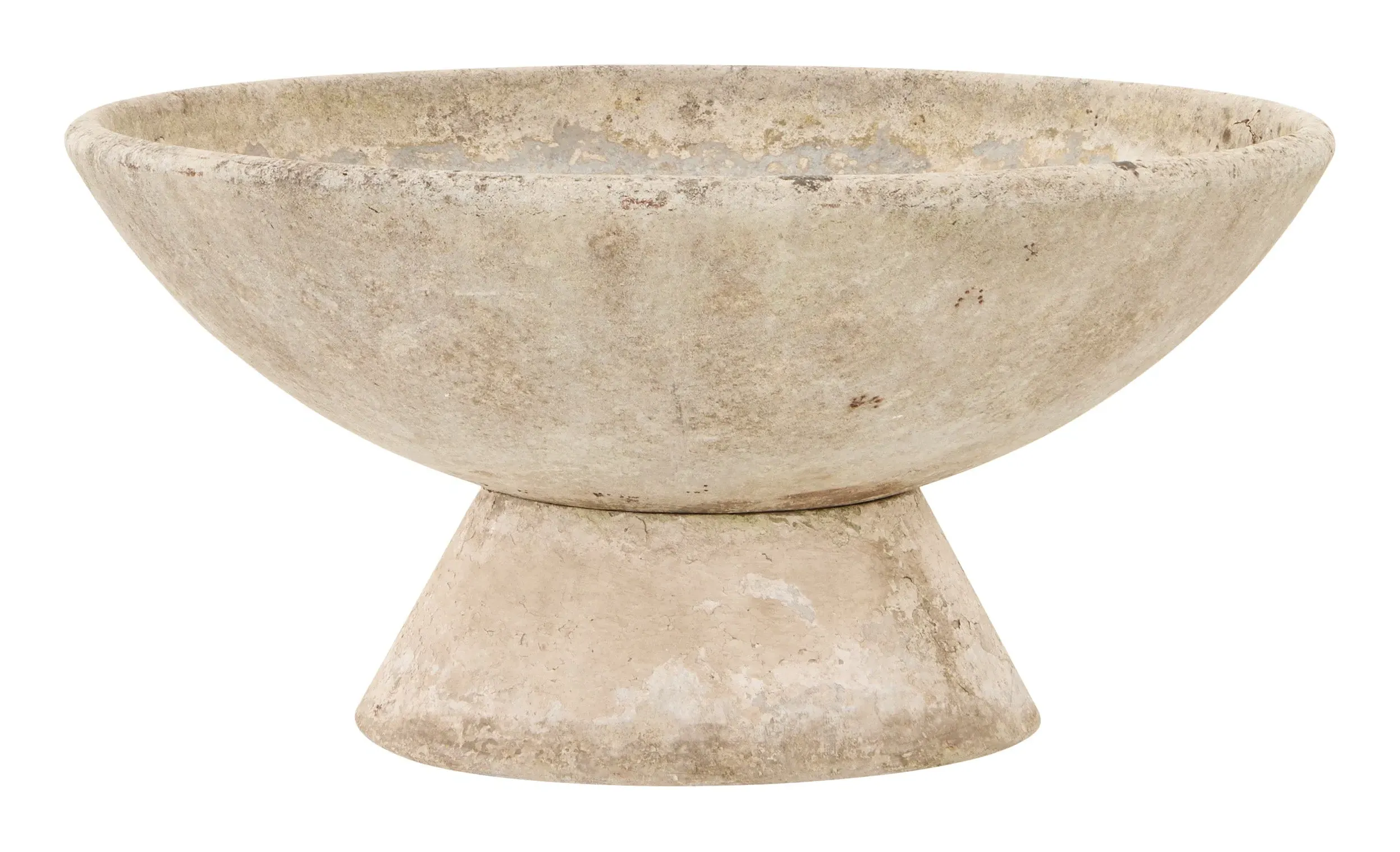 Willy Guhl Round Planter - Cement