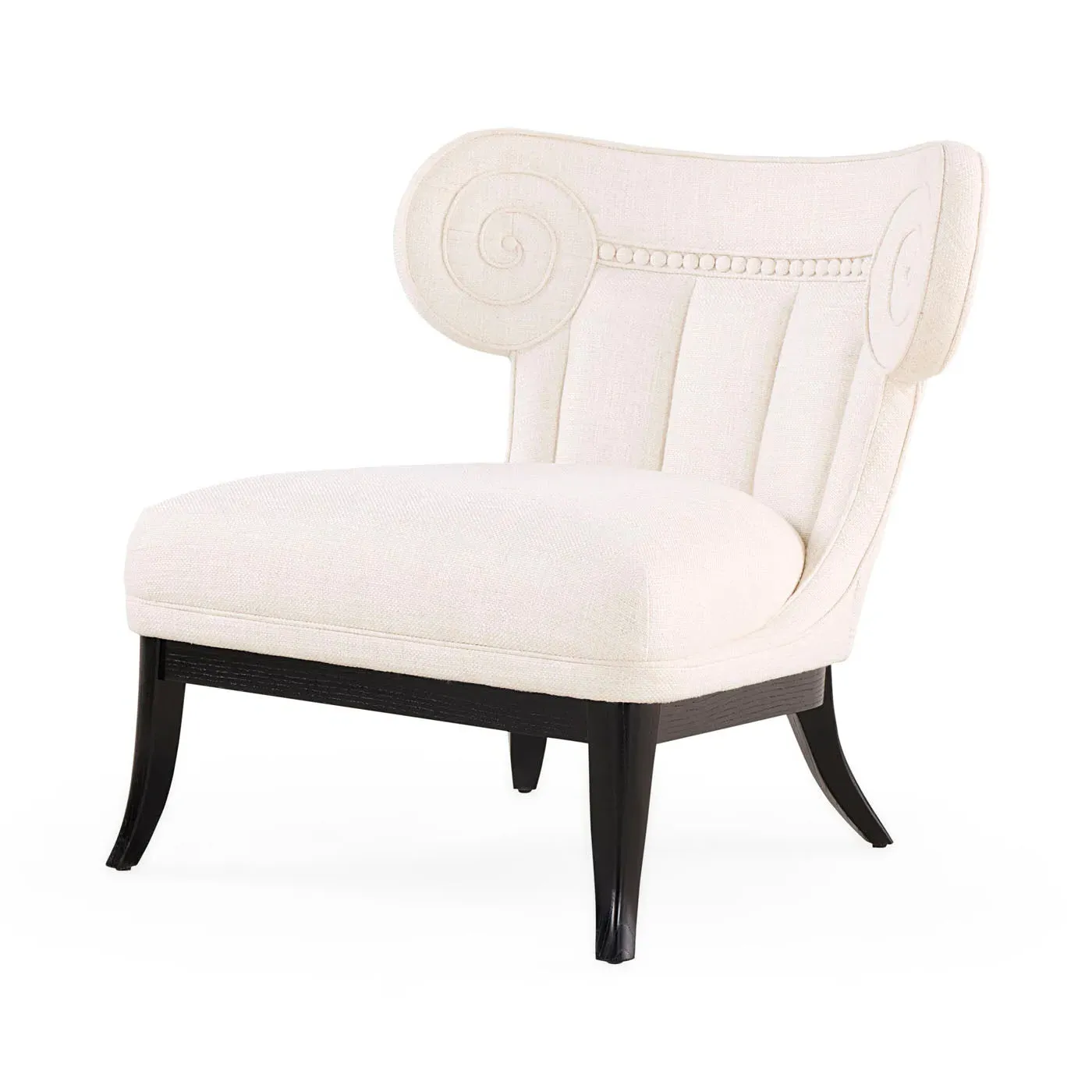 Acropolis Klismos Chair - Ebonized Ash Wood product