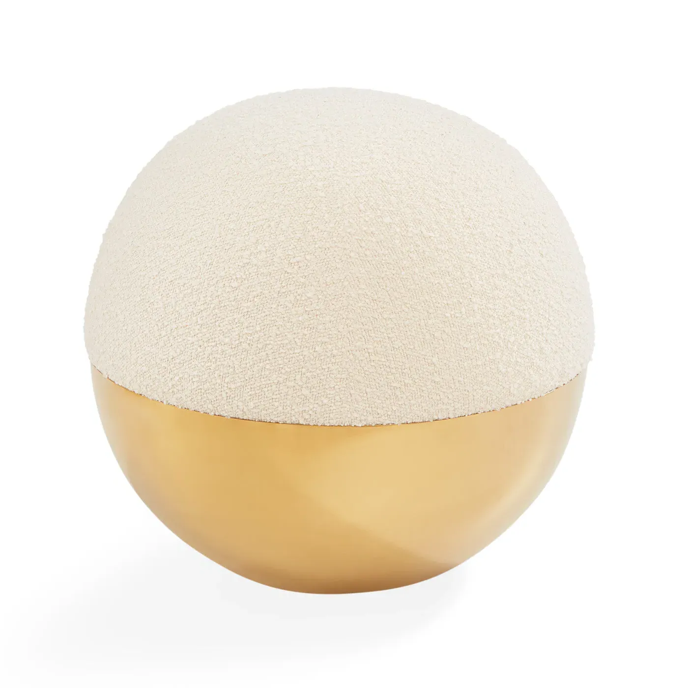Alphaville Tuffet - Bouclé by Jonathan Adler