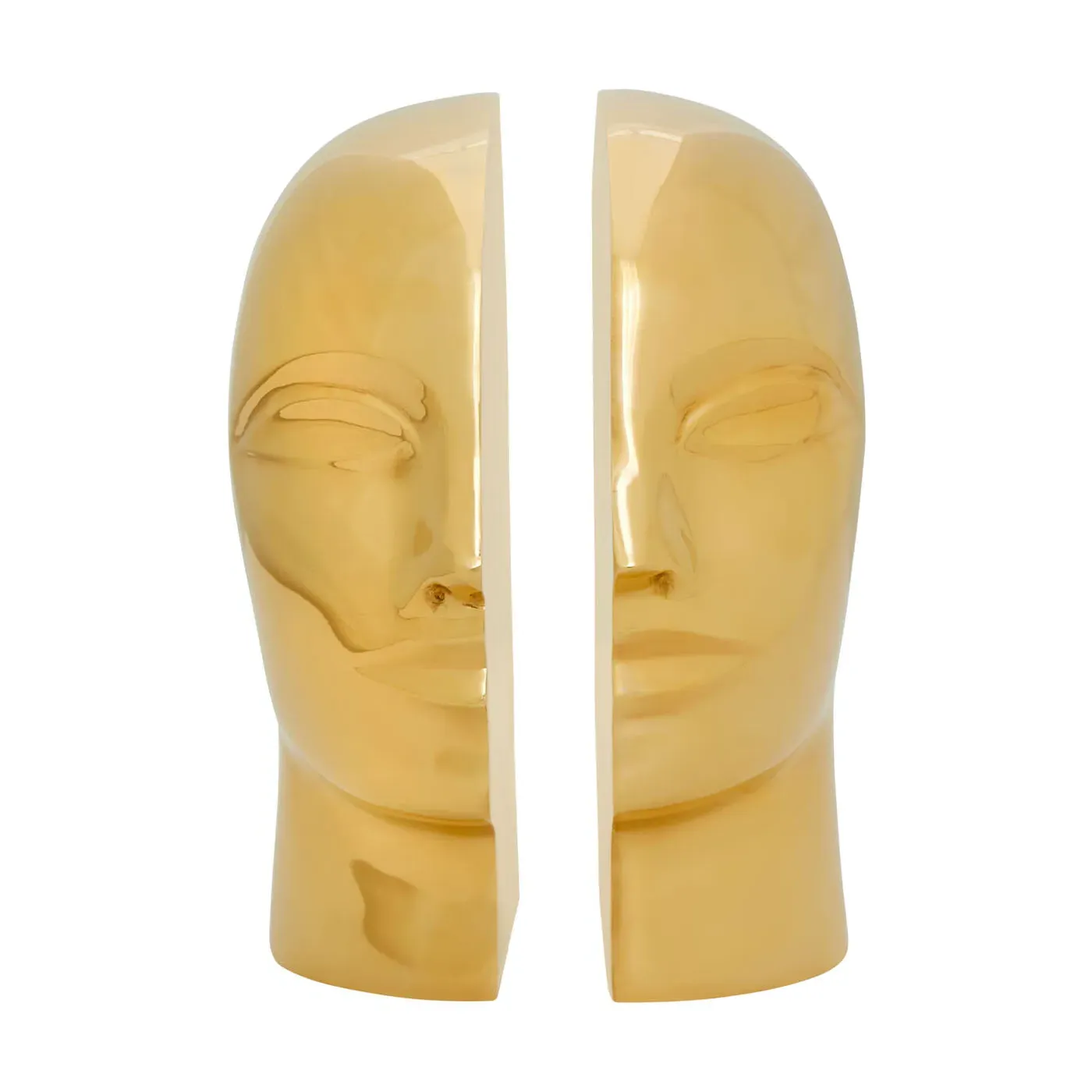 Atlas Bookends - Brass by Jonathan Adler