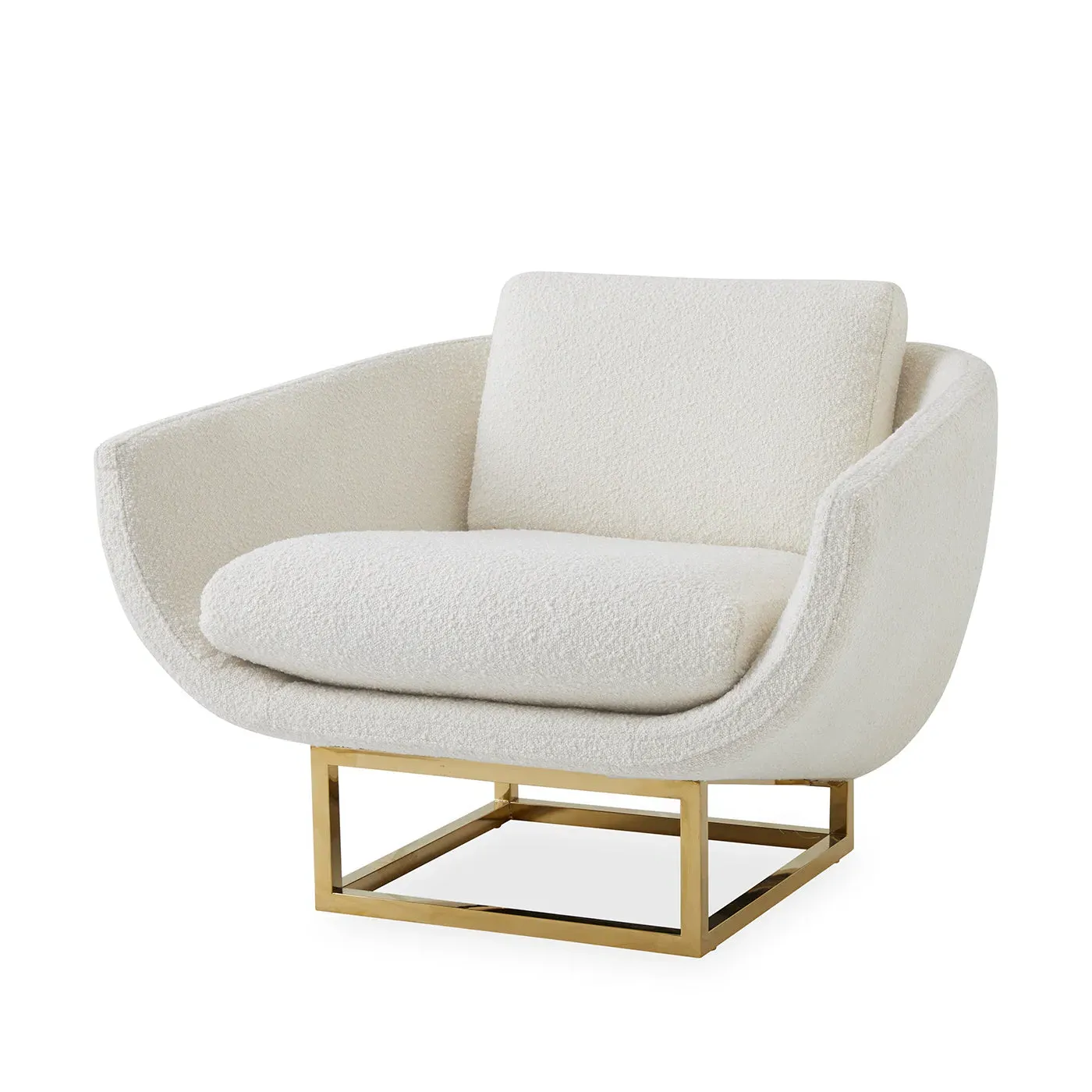 Beaumont Lounge Chair - Bouclé by Jonathan Adler