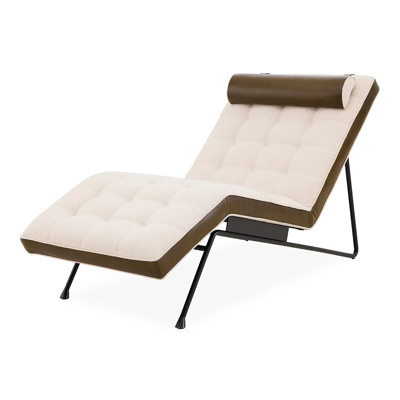 Belmondo Chaise Lounge - Oatmeal, Linen product