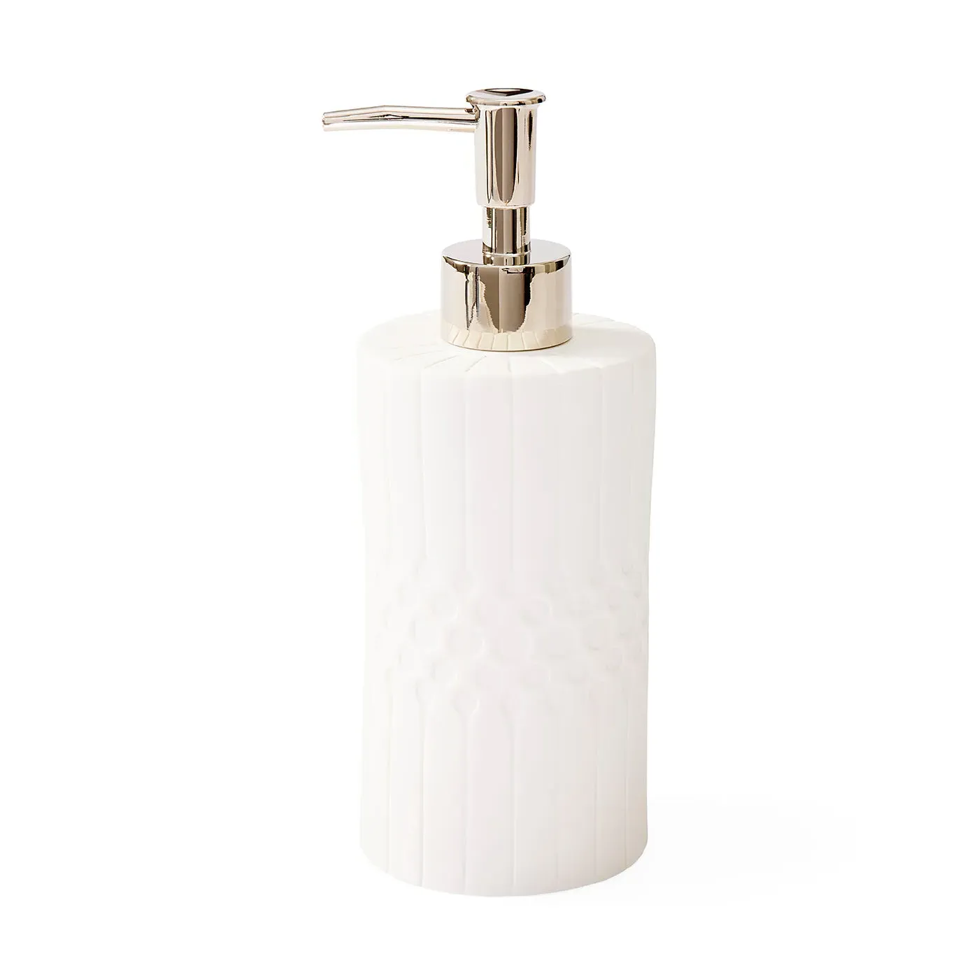 Charade Soap Dispenser - White, Porcelain by Jonathan Adler