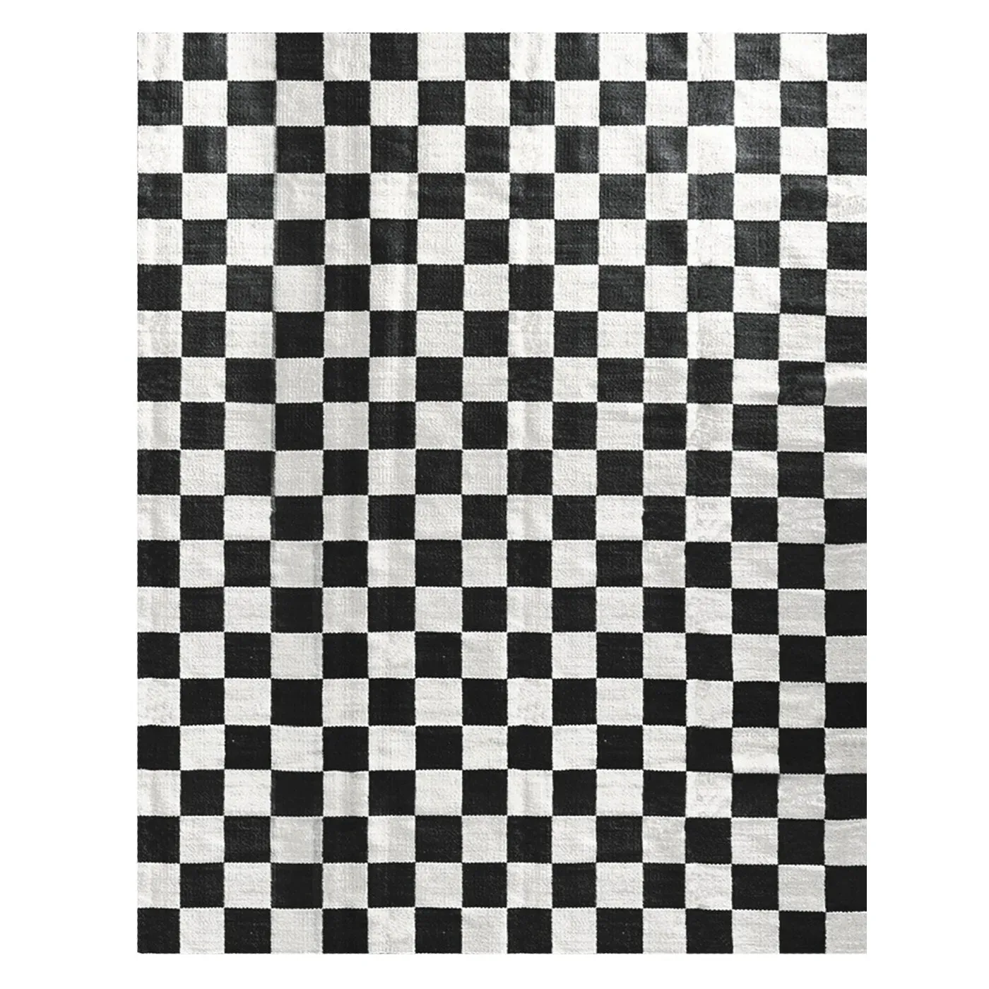 Checkerboard Medium Scale Flatweave Rug - Wool product