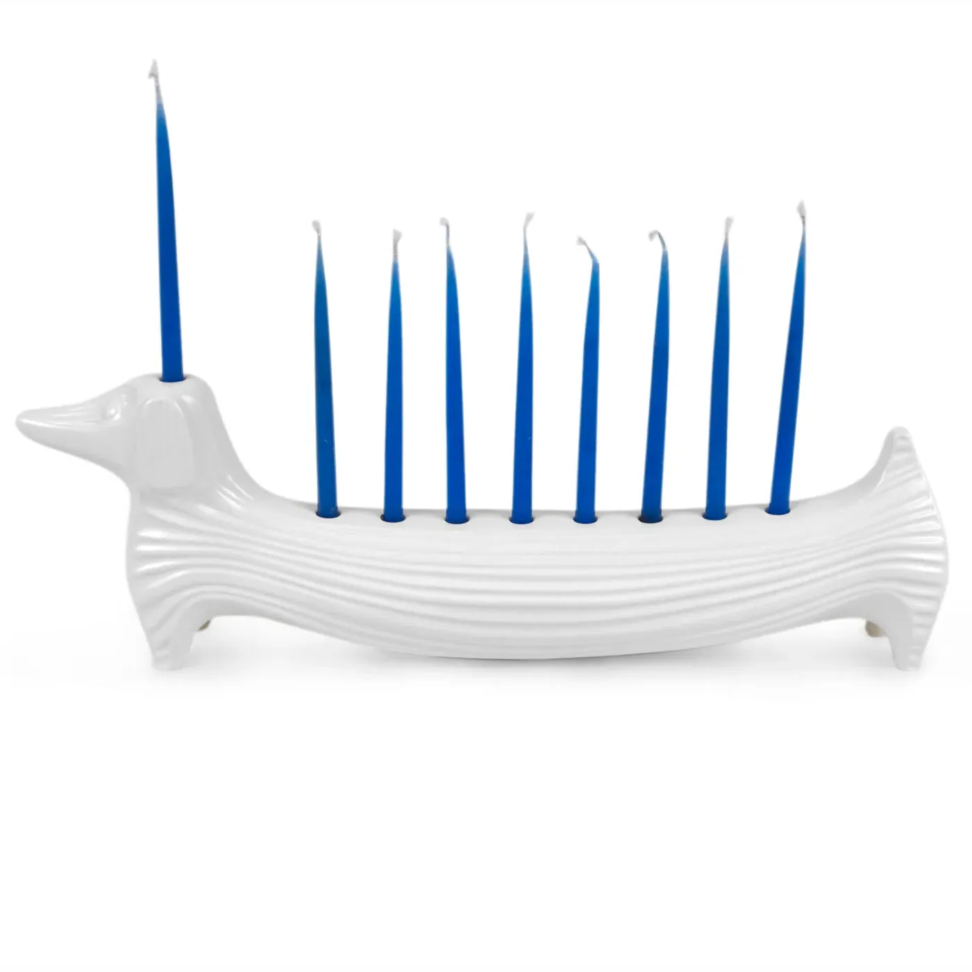 Dachshund Menorah - Satin Matte product