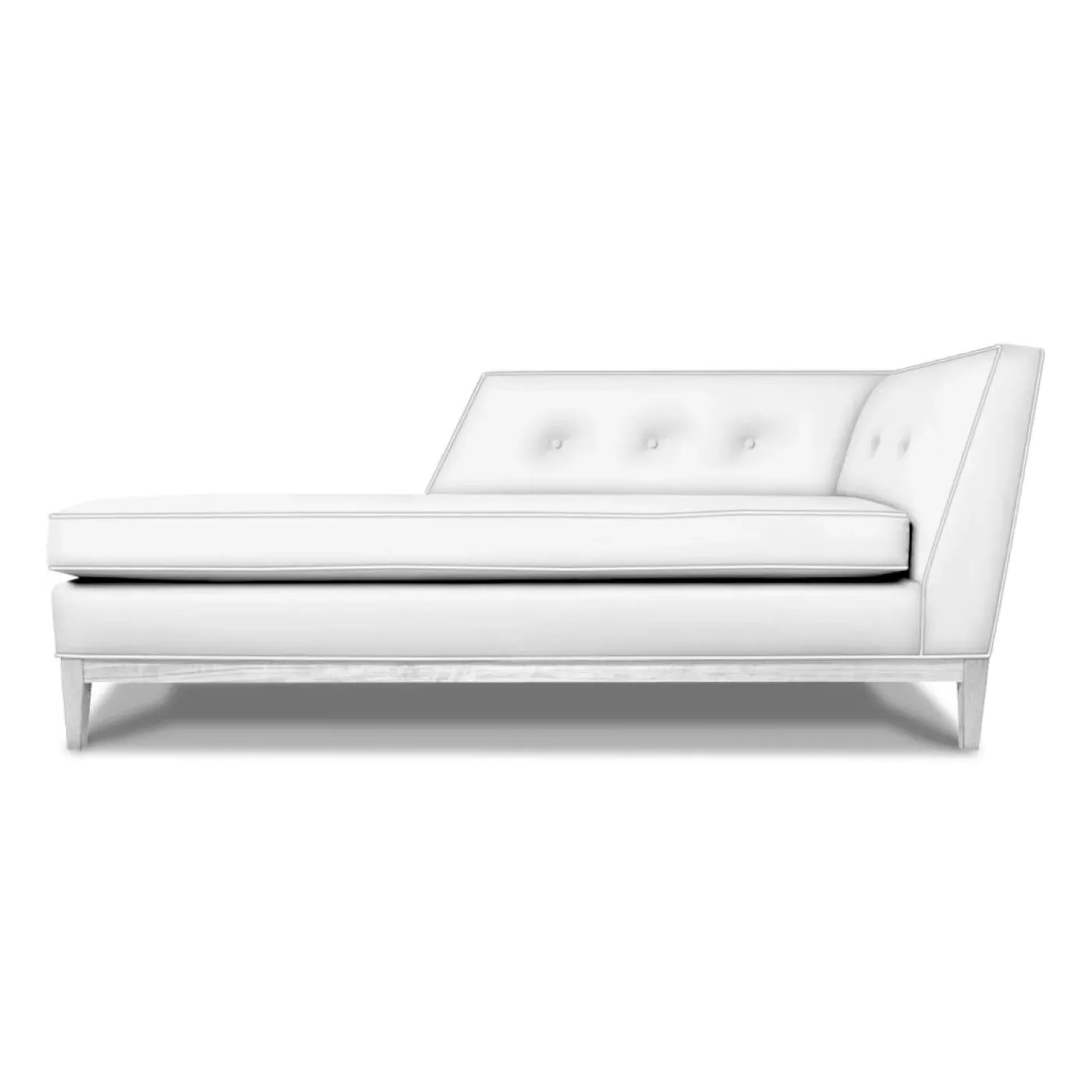 Danner Right Arm Chaise - Solid Wood Base product