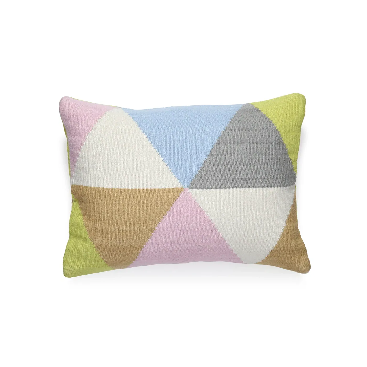 Harlequin Helix Pillow - Wool product