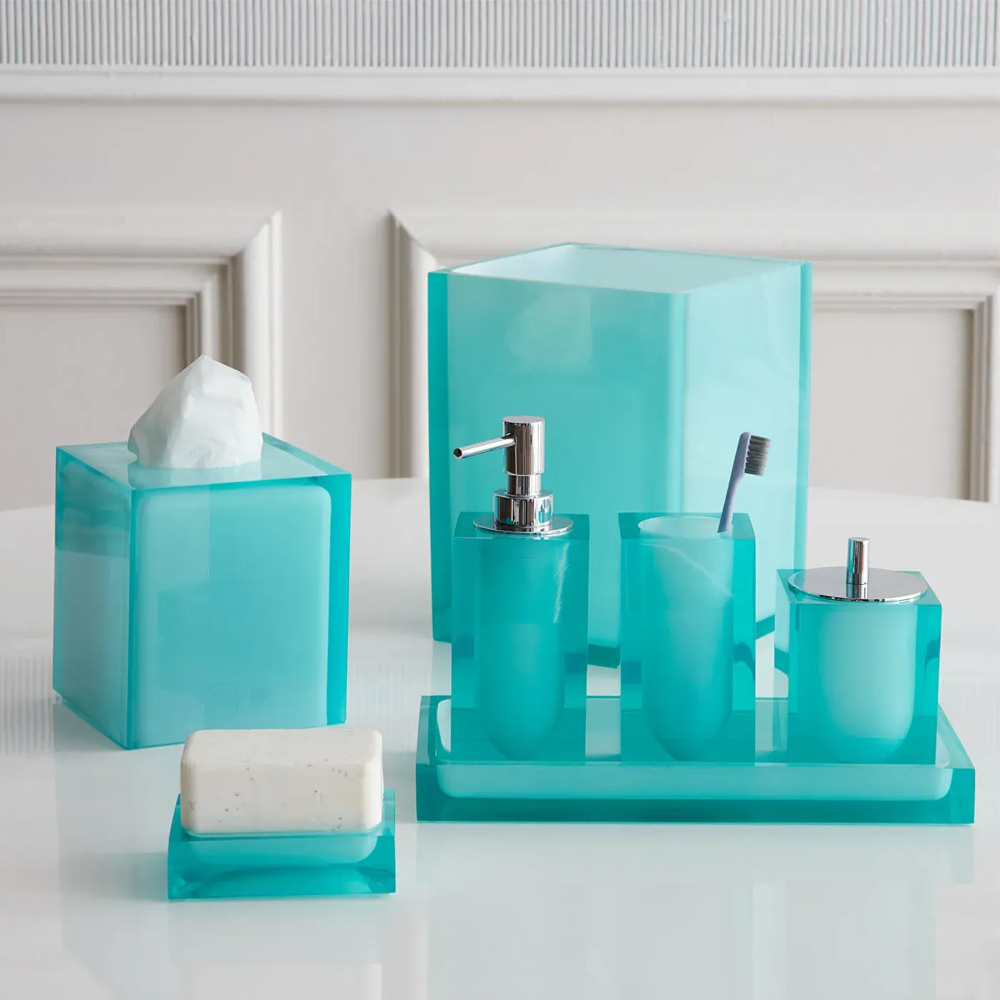 Hollywood Bath Set - Acrylic by Jonathan Adler