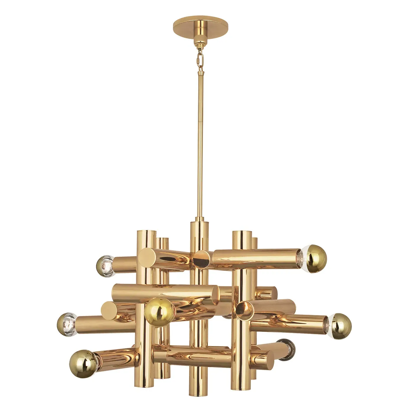 Milano Kinetic Chandelier - Bronze, Nickel product