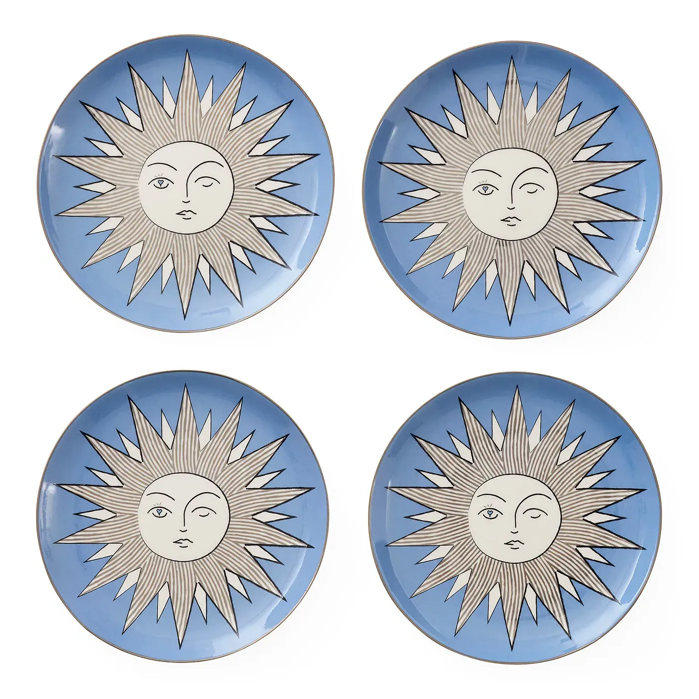Muse Sun Small Plate Set by Jonathan Adler