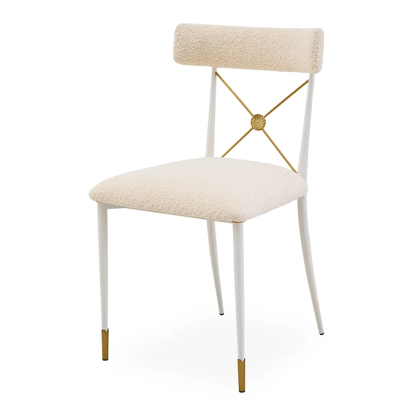 Rider Dining Chair - Velvet, Blackened Metal product