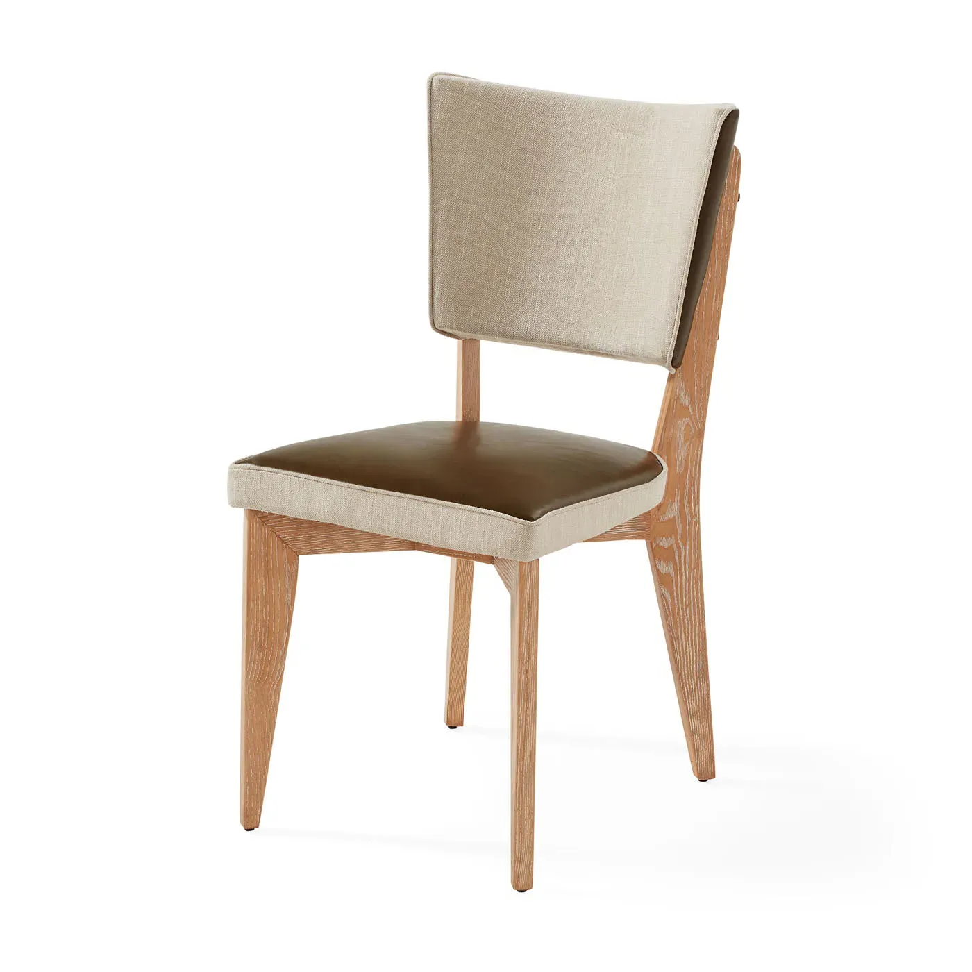 Rive Gauche Dining Chair - Linen, Leather product