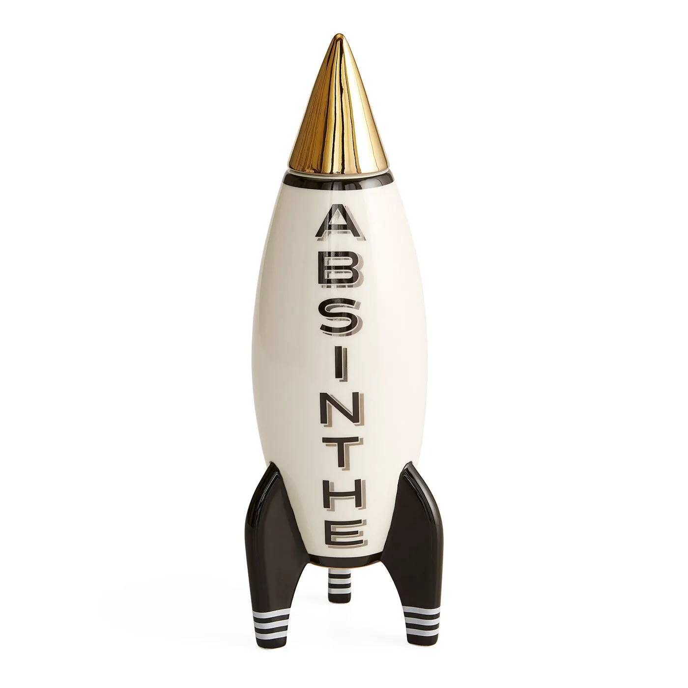 Rocket Absinthe Decanter - Gold, Porcelain product