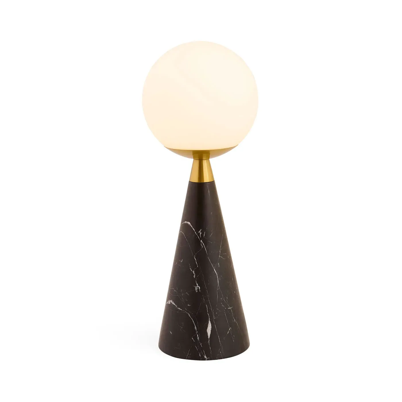 Apex Table Lamp - Brass, Marble product