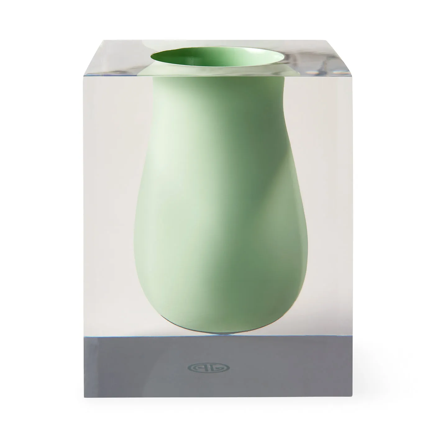 Bel Air Scoop Vase - Clear Acrylic product