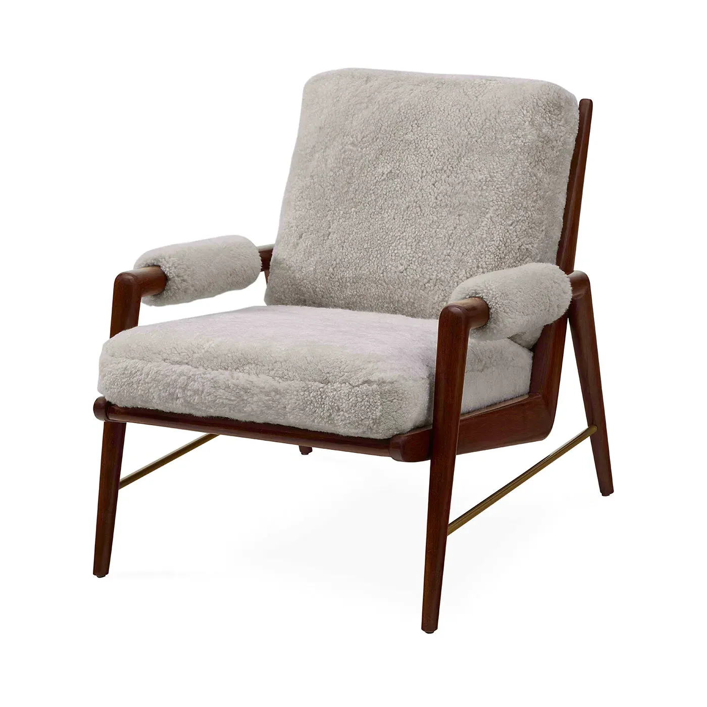 Big Sur Lounge Chair - Olive, Oak product