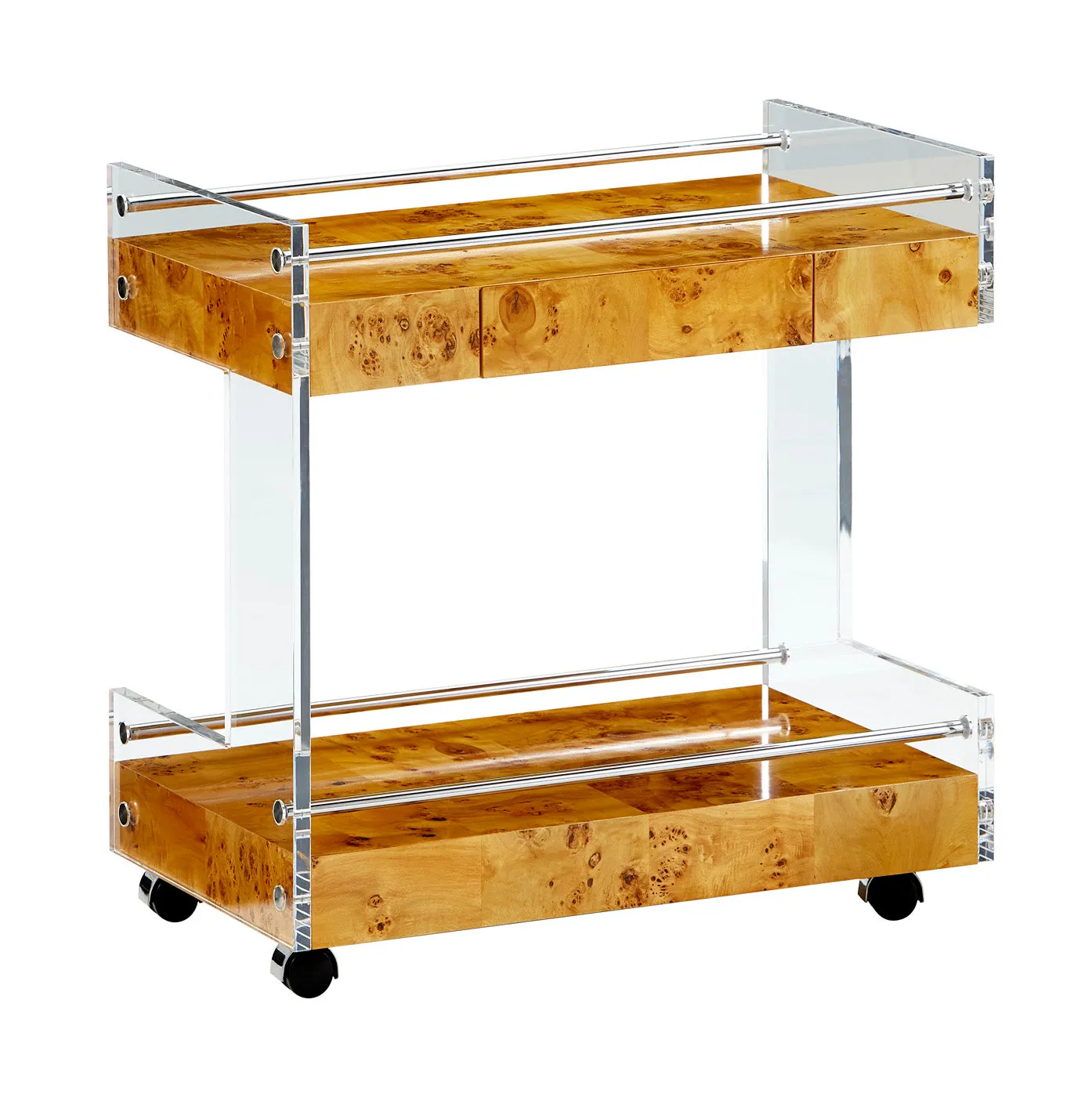 Bond Bar Cart - Mappa Wood, Acrylic product