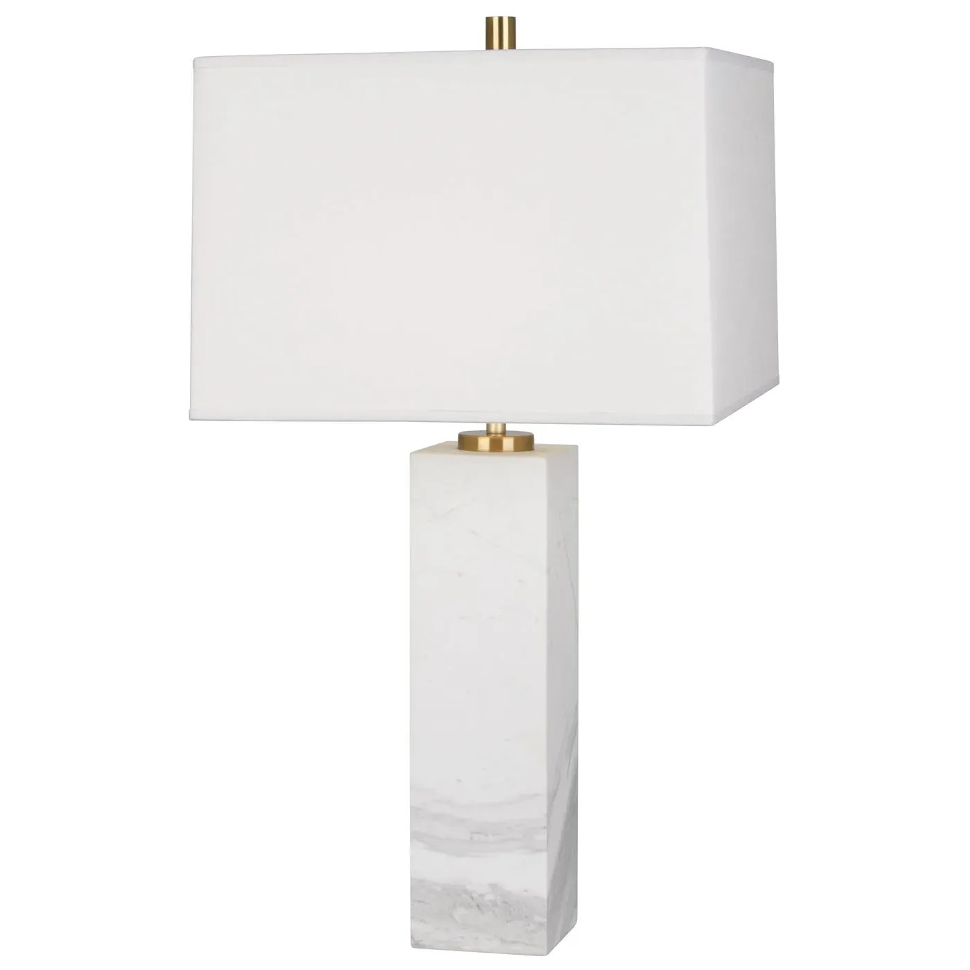 Canaan Marble Table Lamp - Antiqued Brass product
