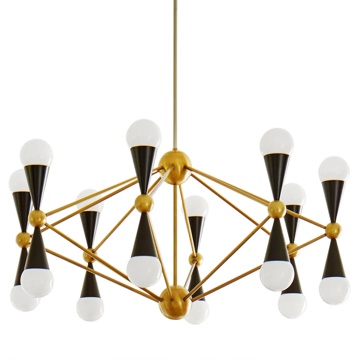 Caracas 16-Light Chandelier - Antiqued Brass product