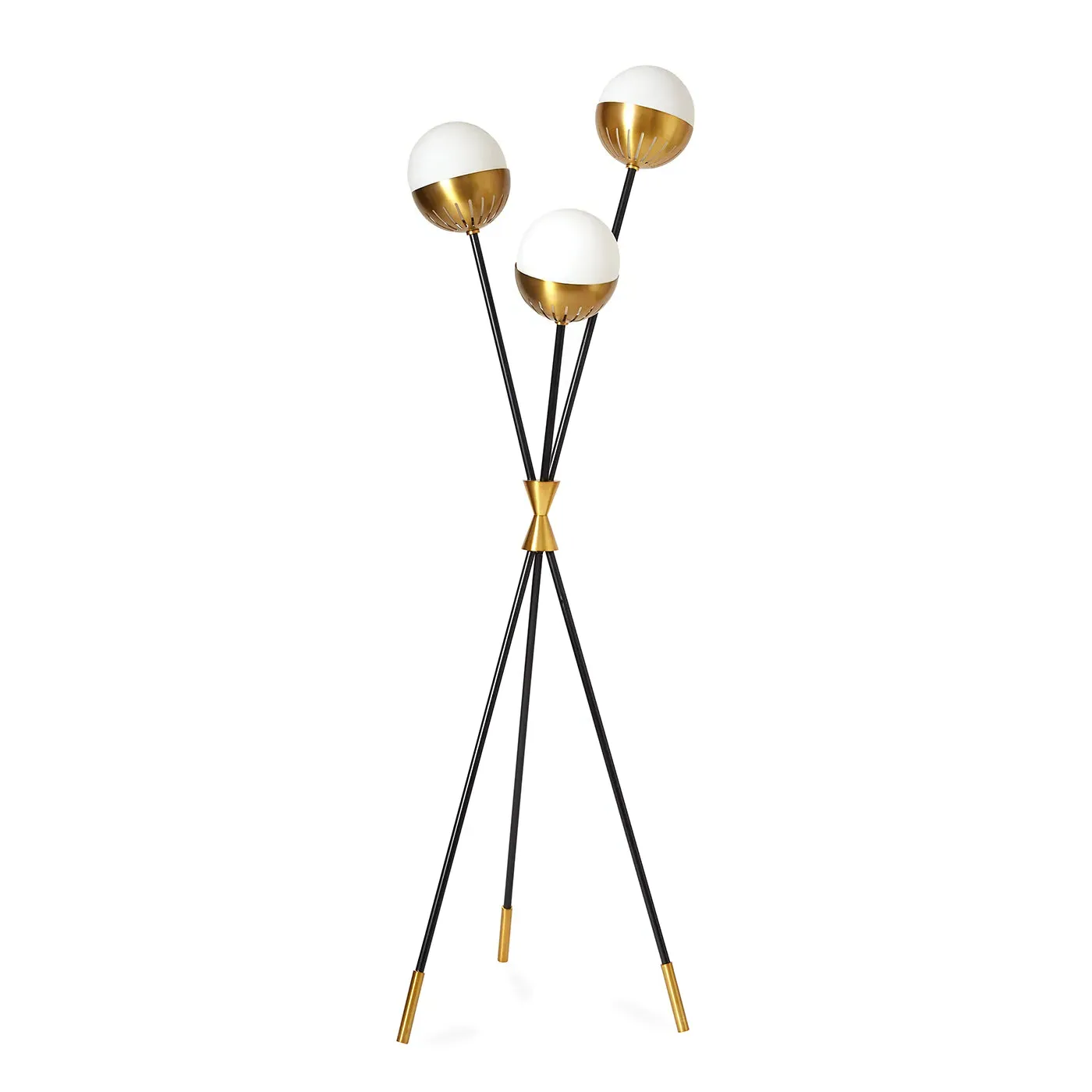 Caracas Tripod Floor Lamp - Black, Metal product