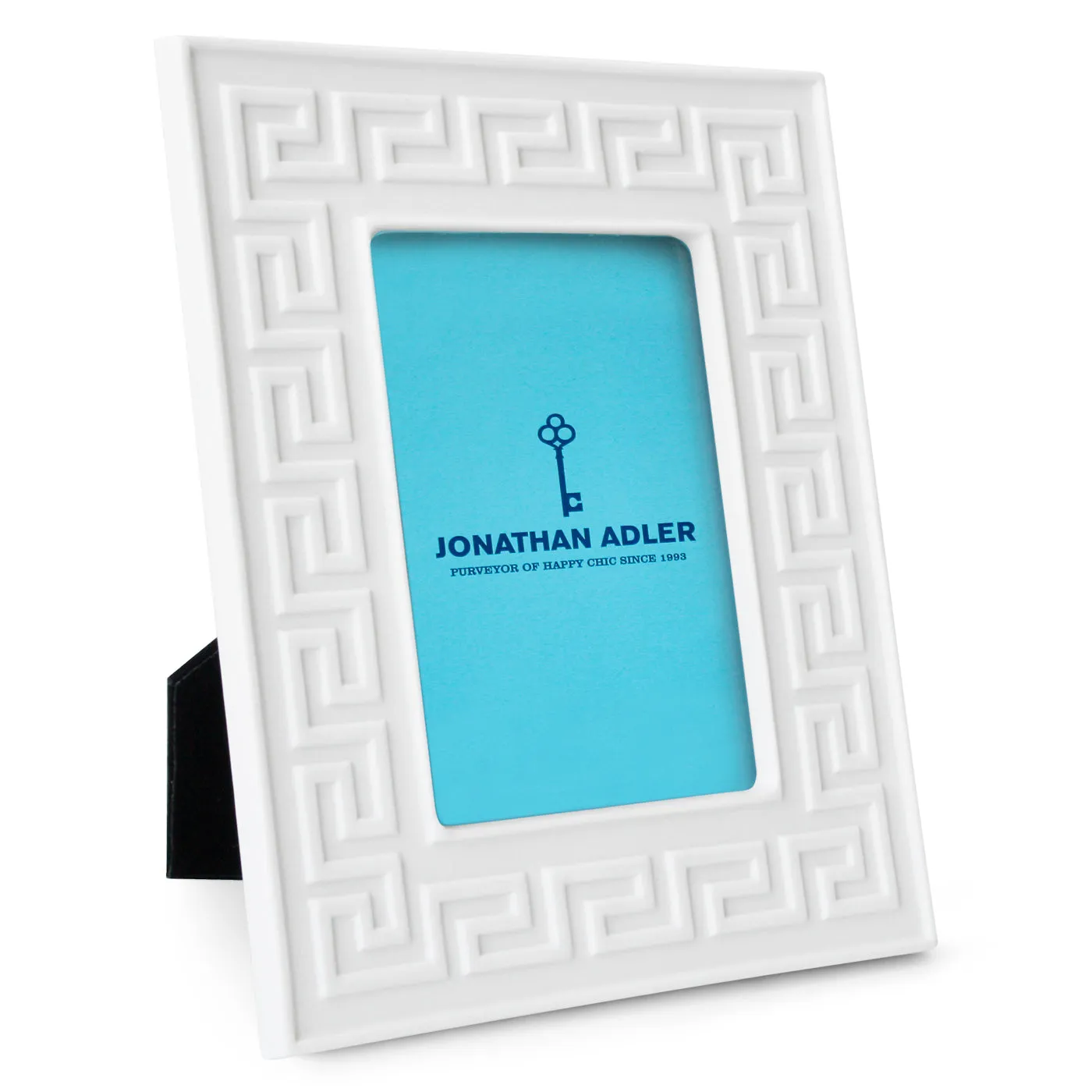 Charade Greek Key Picture Frame - Matte Porcelain product