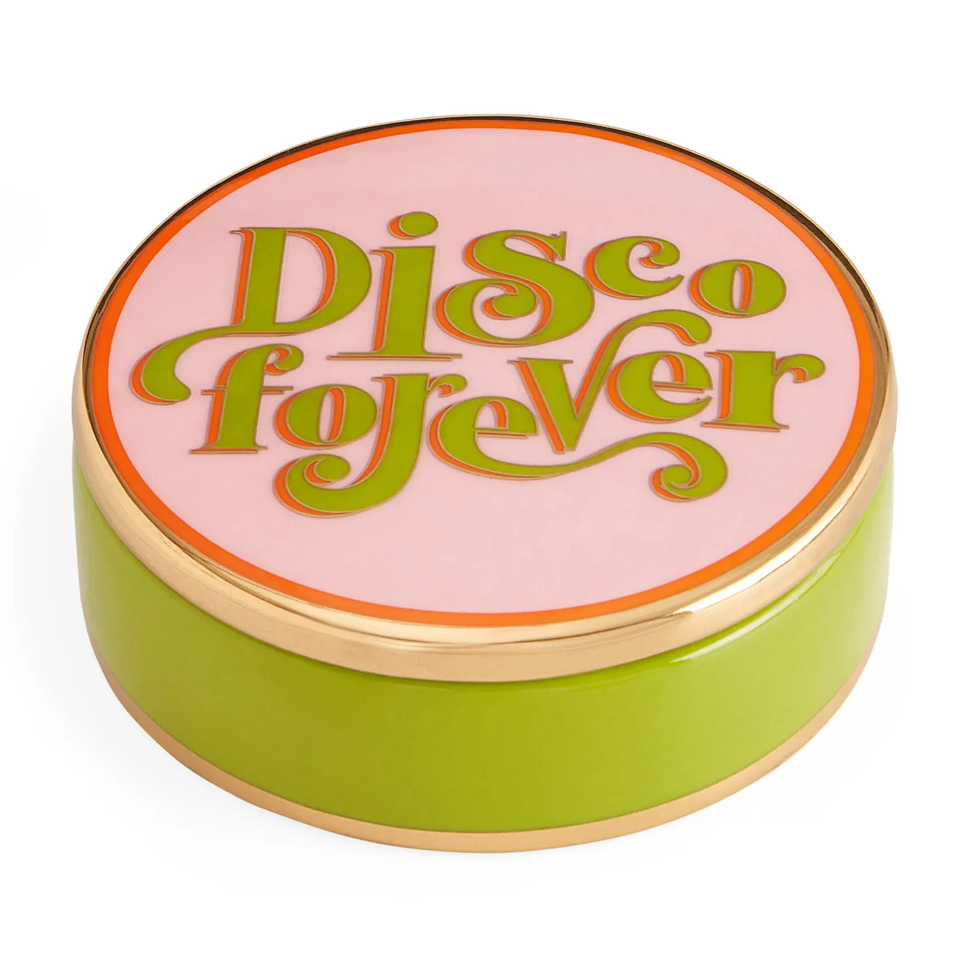 Disco Forever Decorative Box - Porcelain product