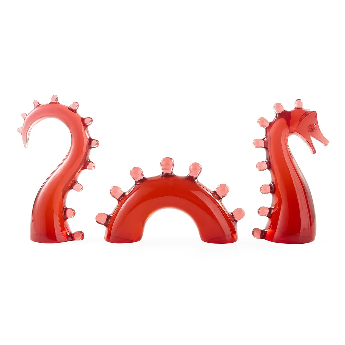 Dragon Objet - Red, Acrylic by Jonathan Adler