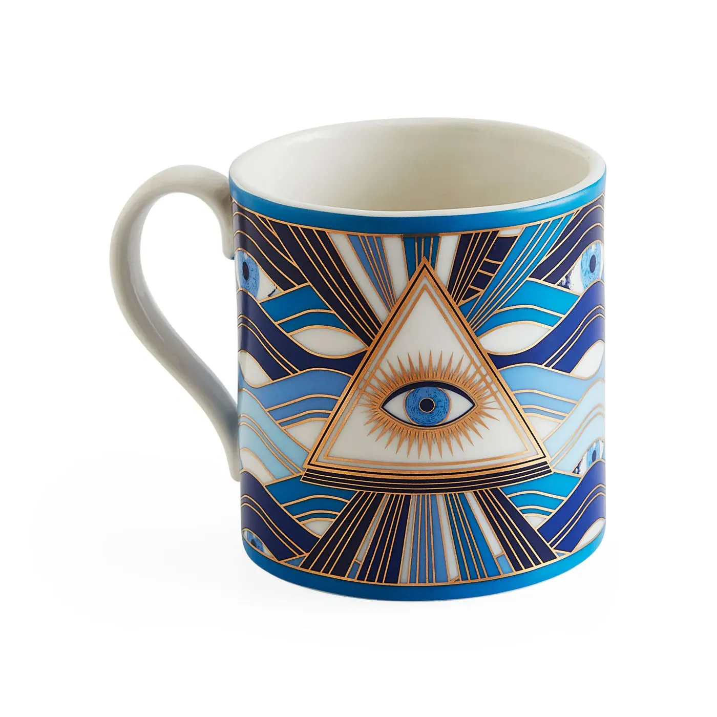 Druggist Dream Catcher Mug Set - Blue, Porcelain product