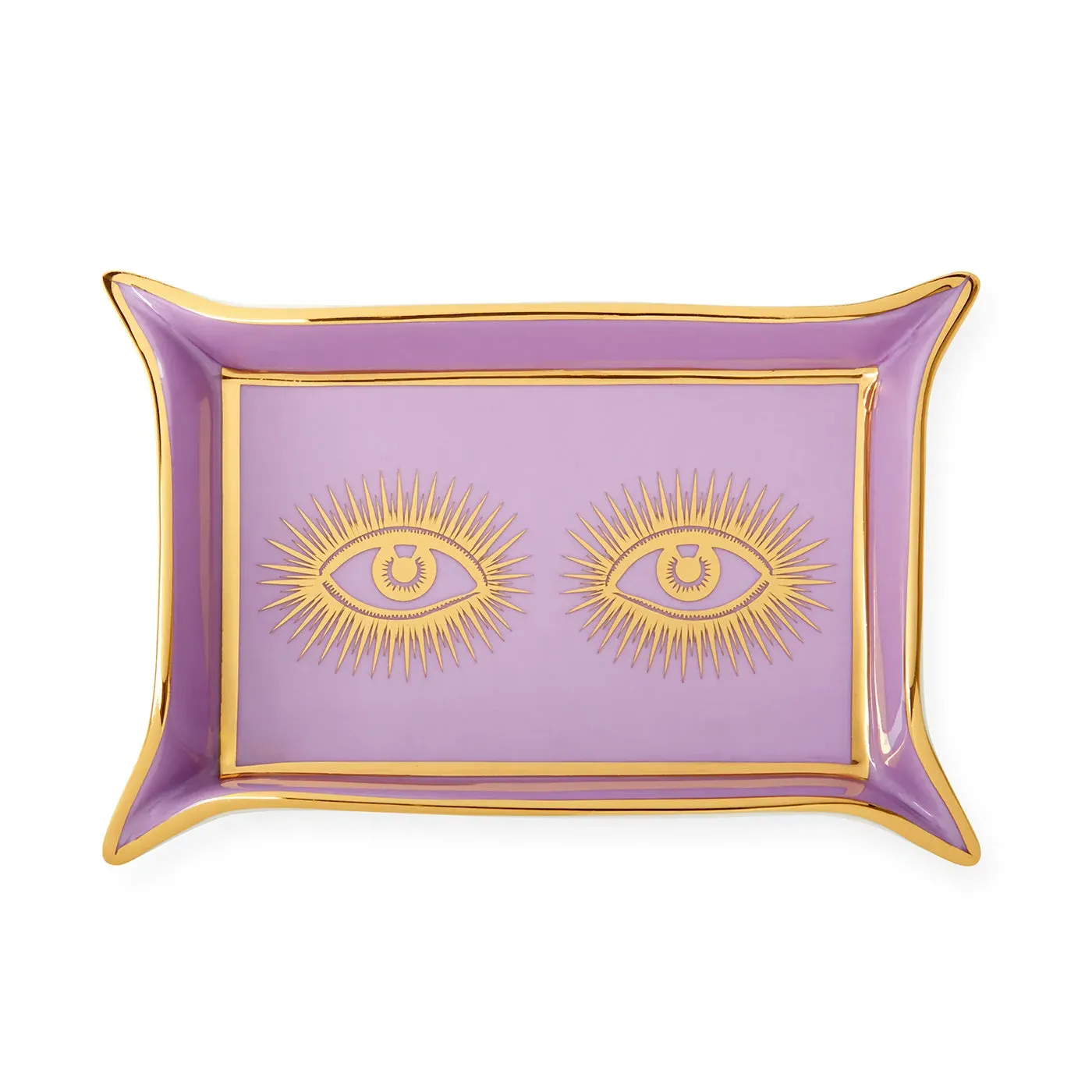 Eyes Valet Tray - Amethyst, Porcelain product