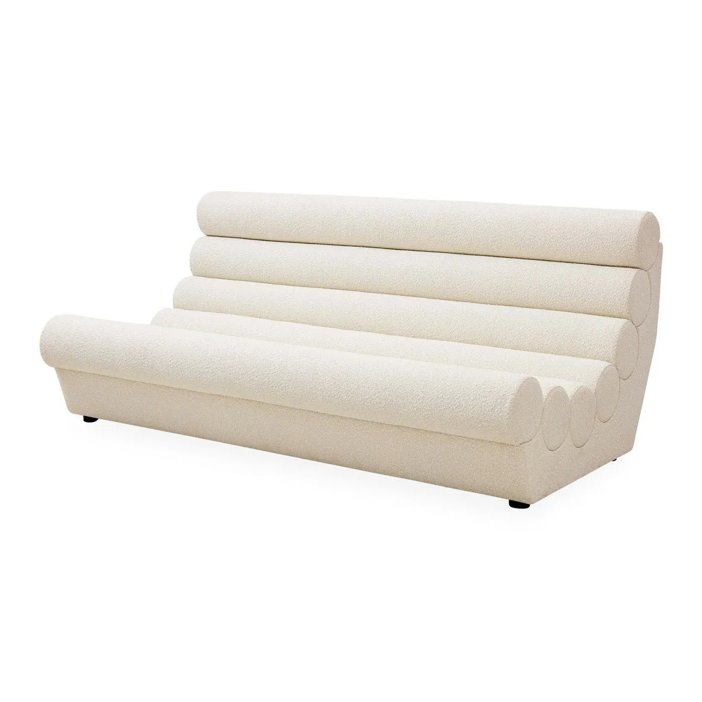 Futura Slipper Sofa - Ivory, Bouclé product