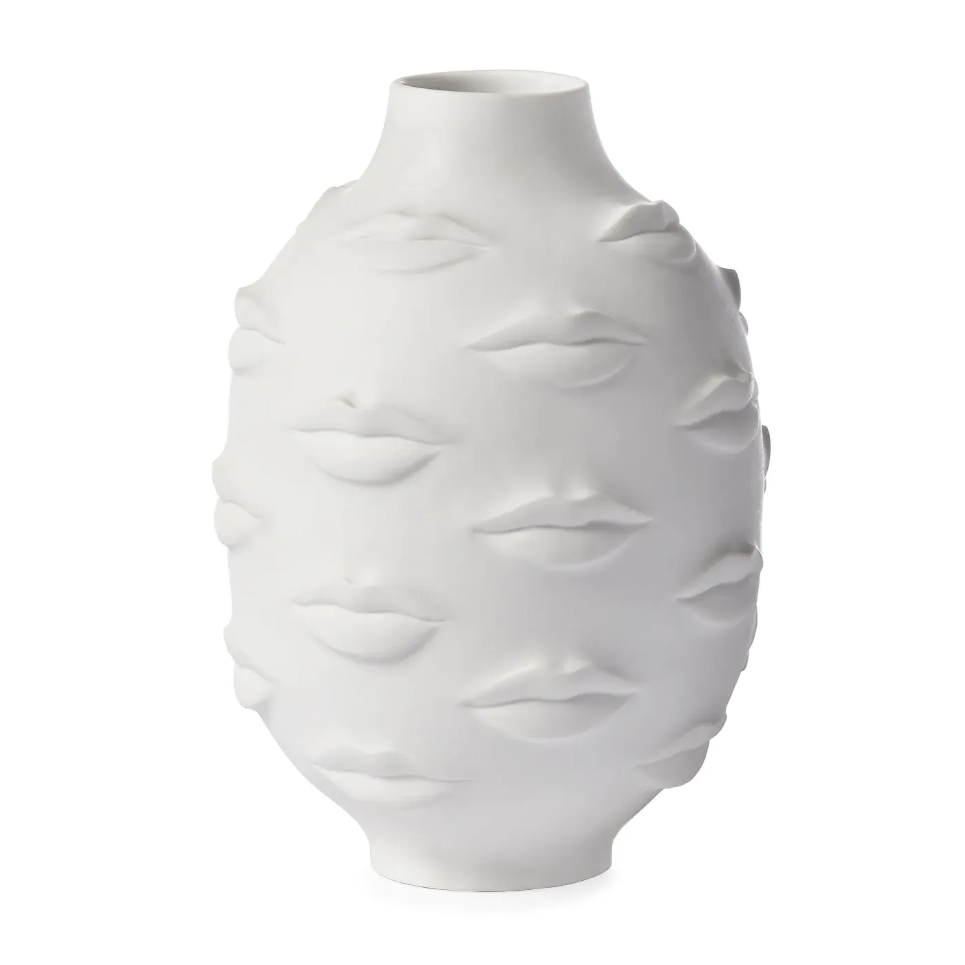 Gala Round Vase - Unglazed Porcelain product