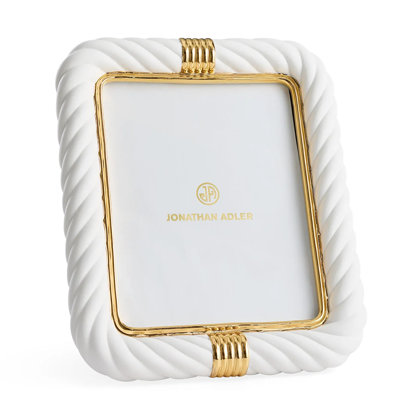 Geneva 8x10 Picture Frame - Porcelain, Gold product