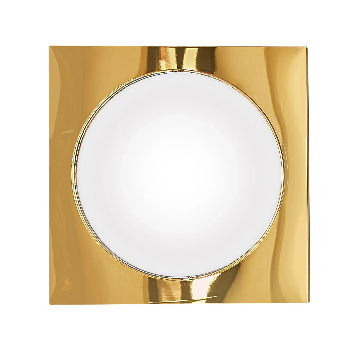Globo Convex Mirror - Polished Brass product