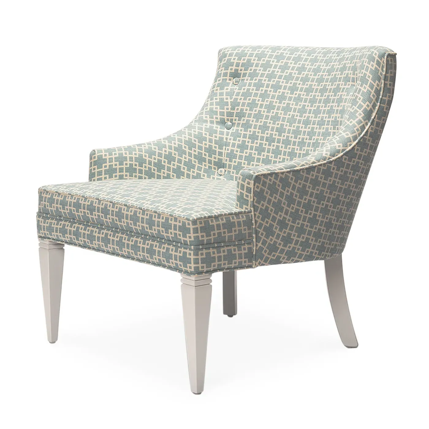 Haines Chair with Button Detail - Curved Back product