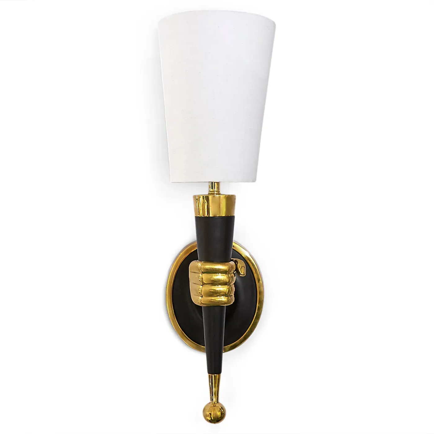 Hand Wall Sconce - Brass product