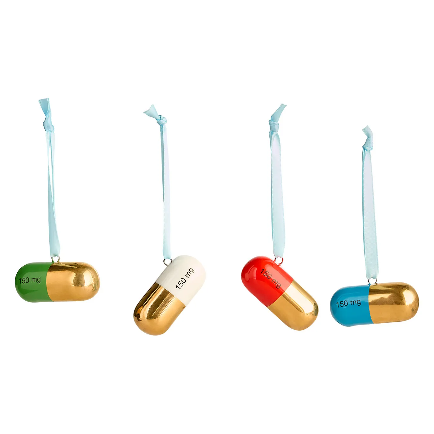 Jonathan Adler Full Dose Gold Ornament Set