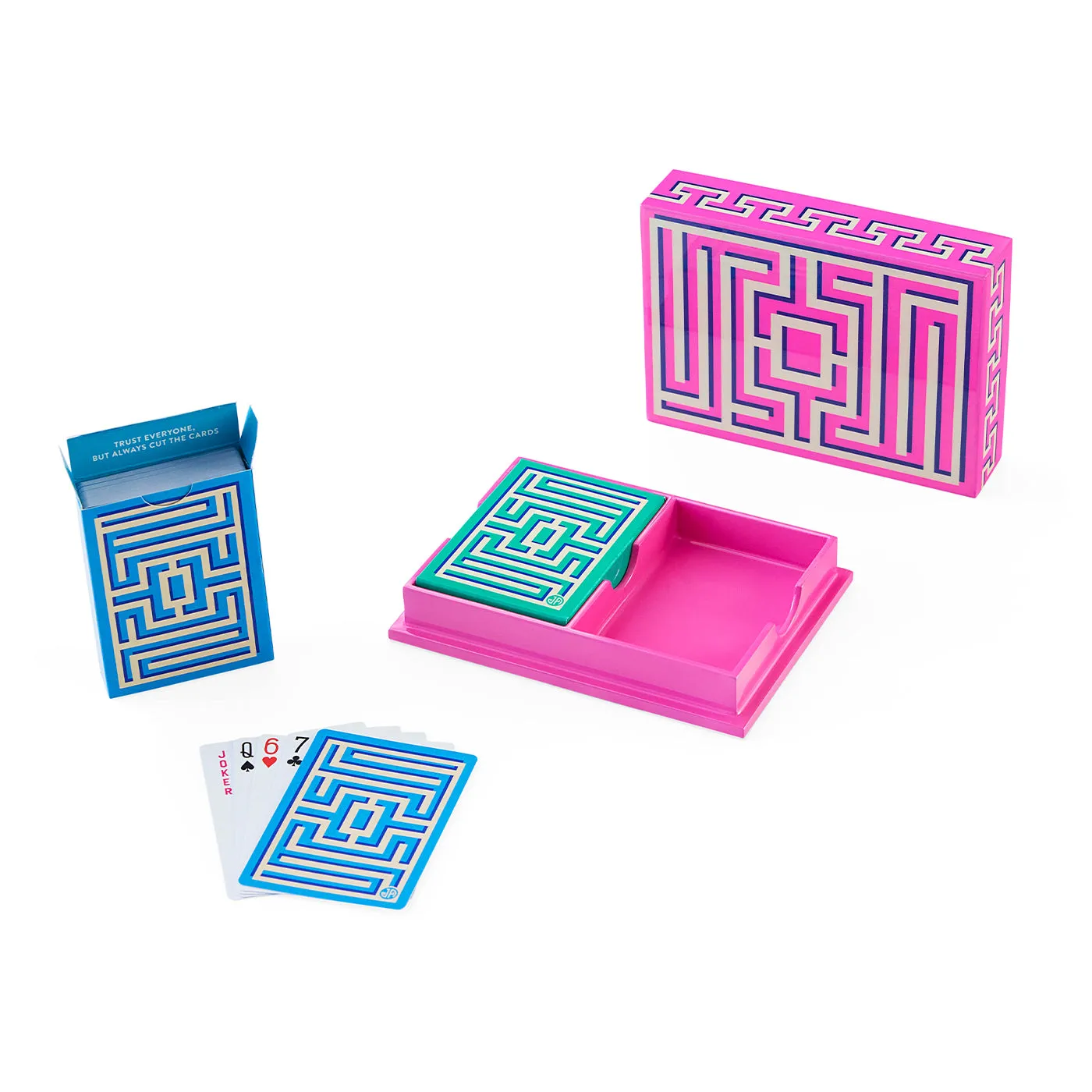 Labyrinth Lacquer Card Set with Storage Box product