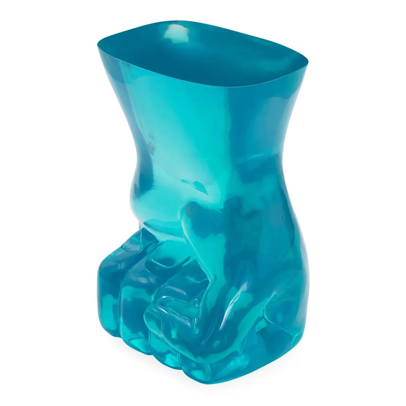 Marcel Round Accent Table - Celadon, Acrylic product