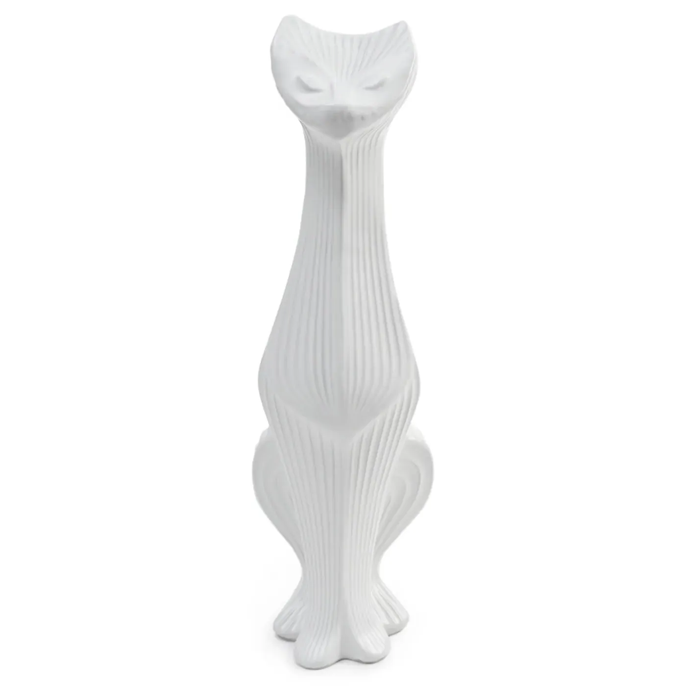 Menagerie Tall Cat Sculpture - Stoneware product