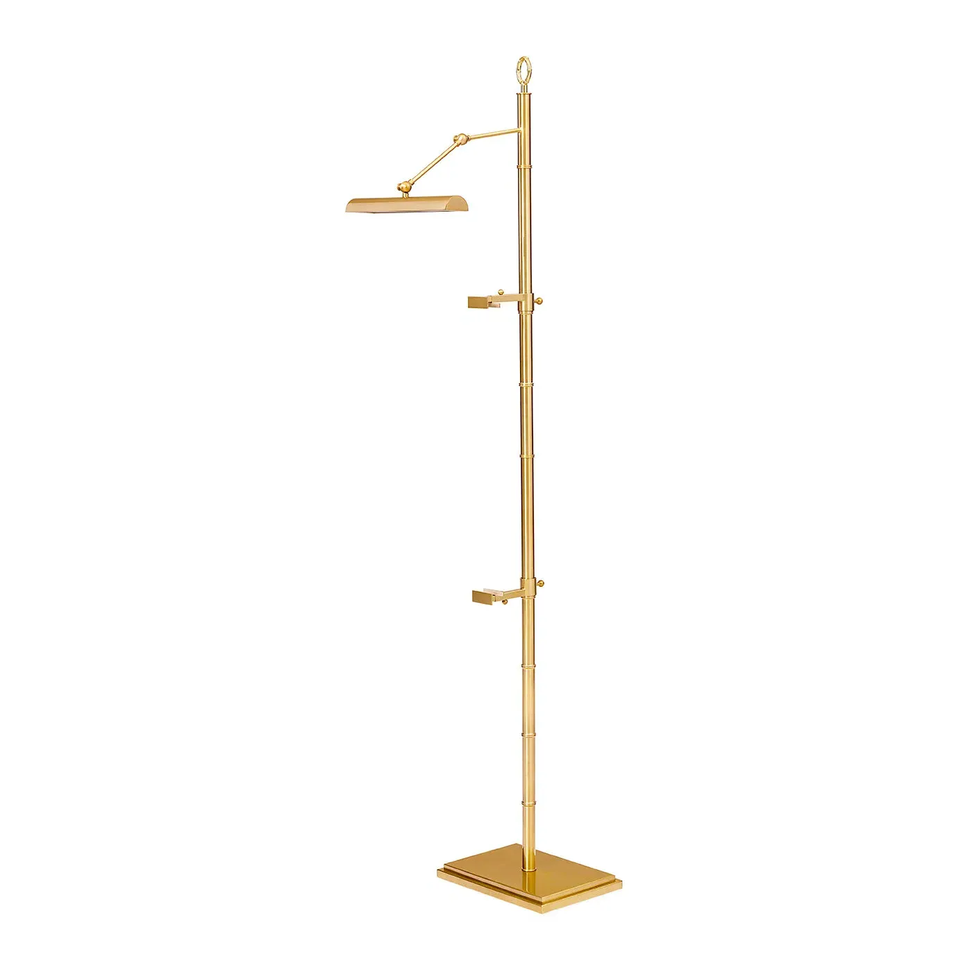 Meurice Easel Floor Lamp - Brass product