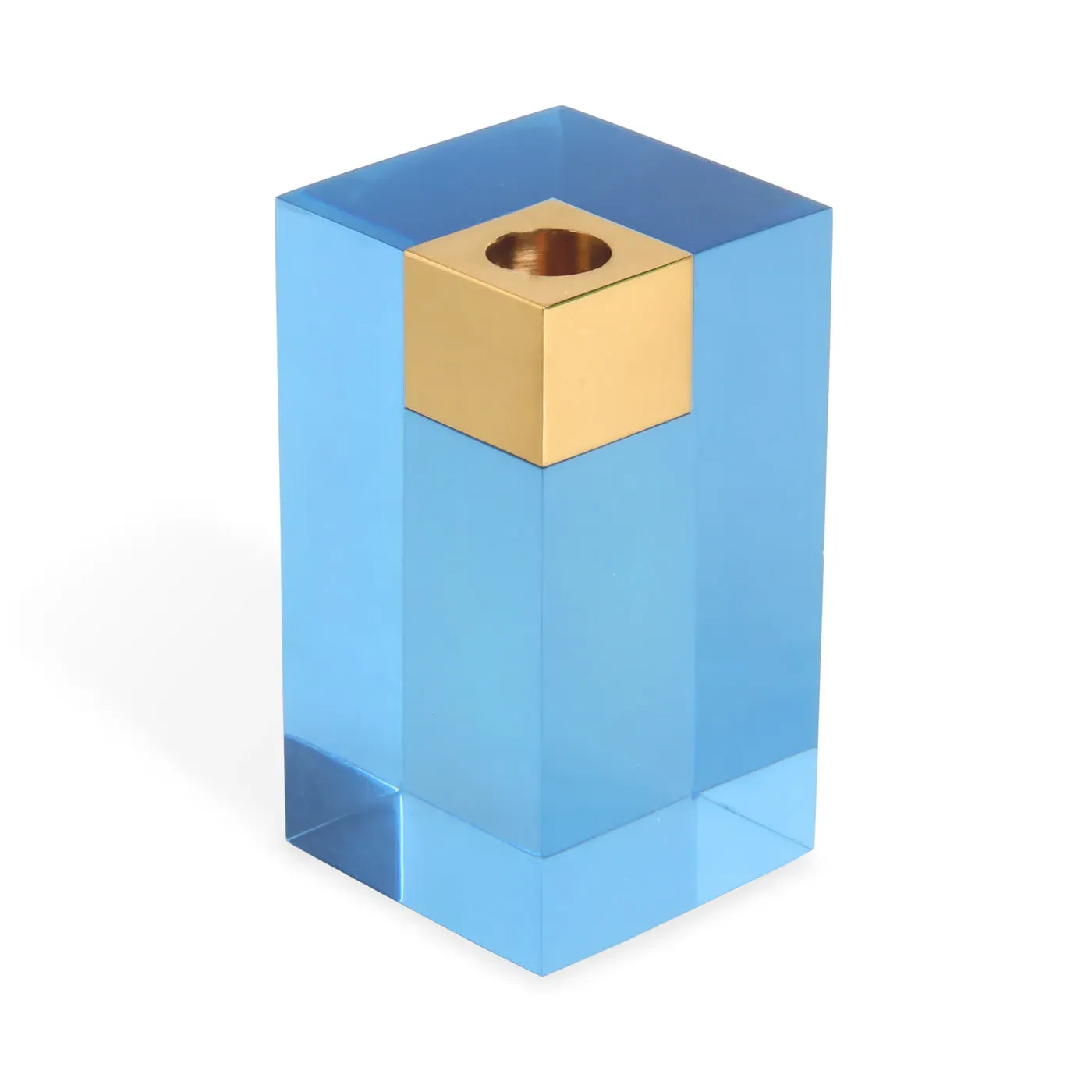 Monte Carlo Large Candleholder - Acrylic, Brass product