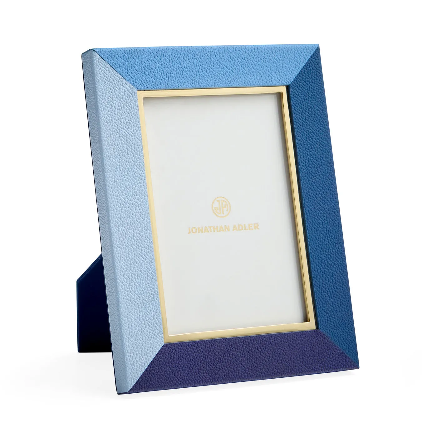 Perimeter Picture Frame - Blue, Leather product