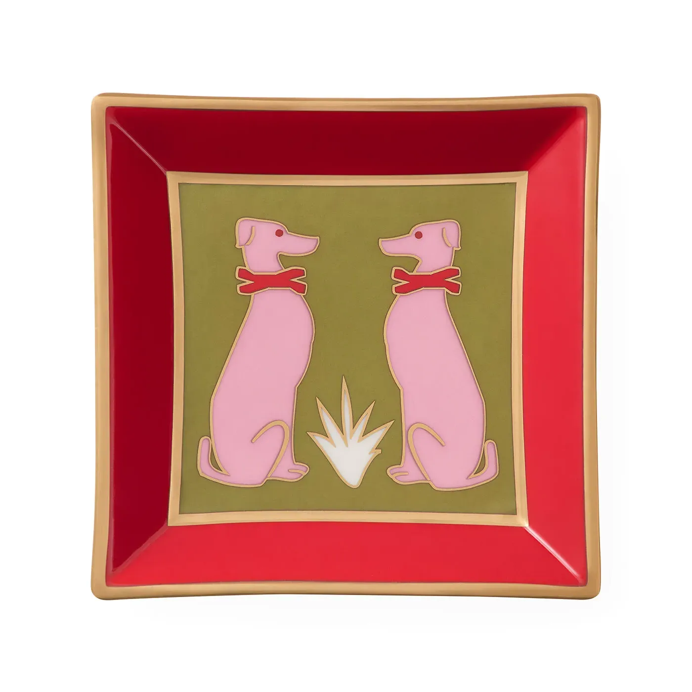 Playa Greyhounds Square Tray by Jonathan Adler