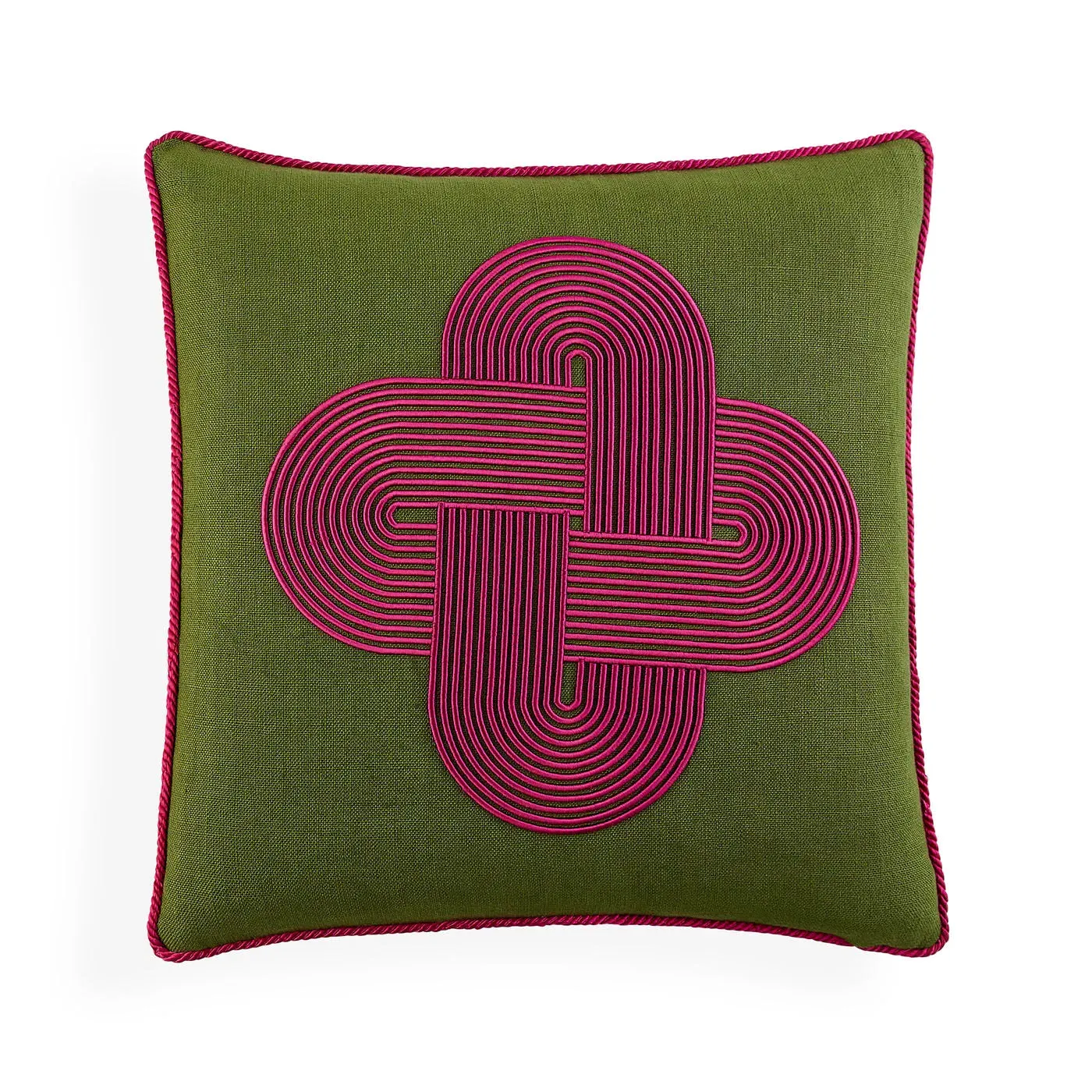 Pompidou Olive Plus Cushion - Linen product