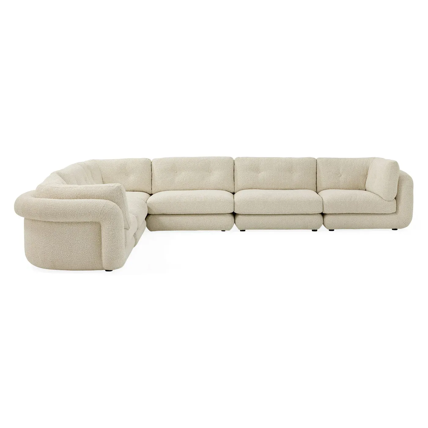 Pompidou Six-Piece Modular Sectional Sofa product