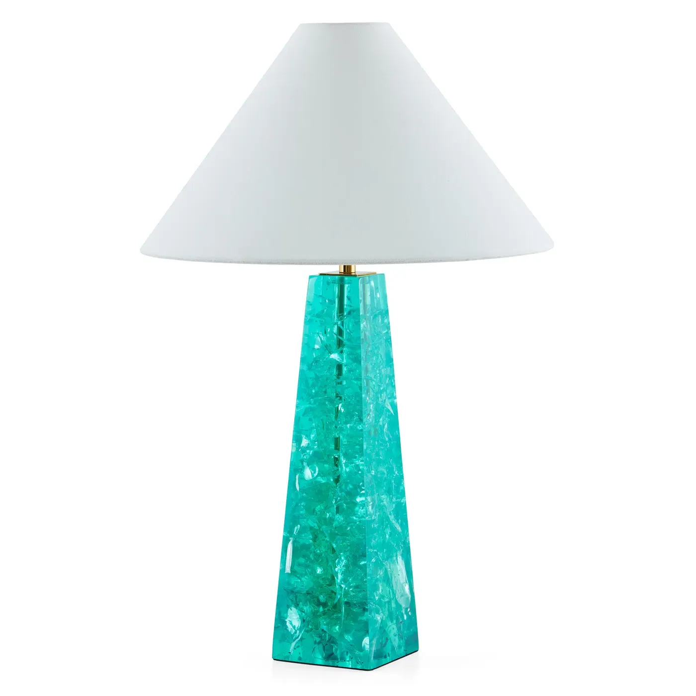 Prisma Table Lamp - Cracked Acrylic product