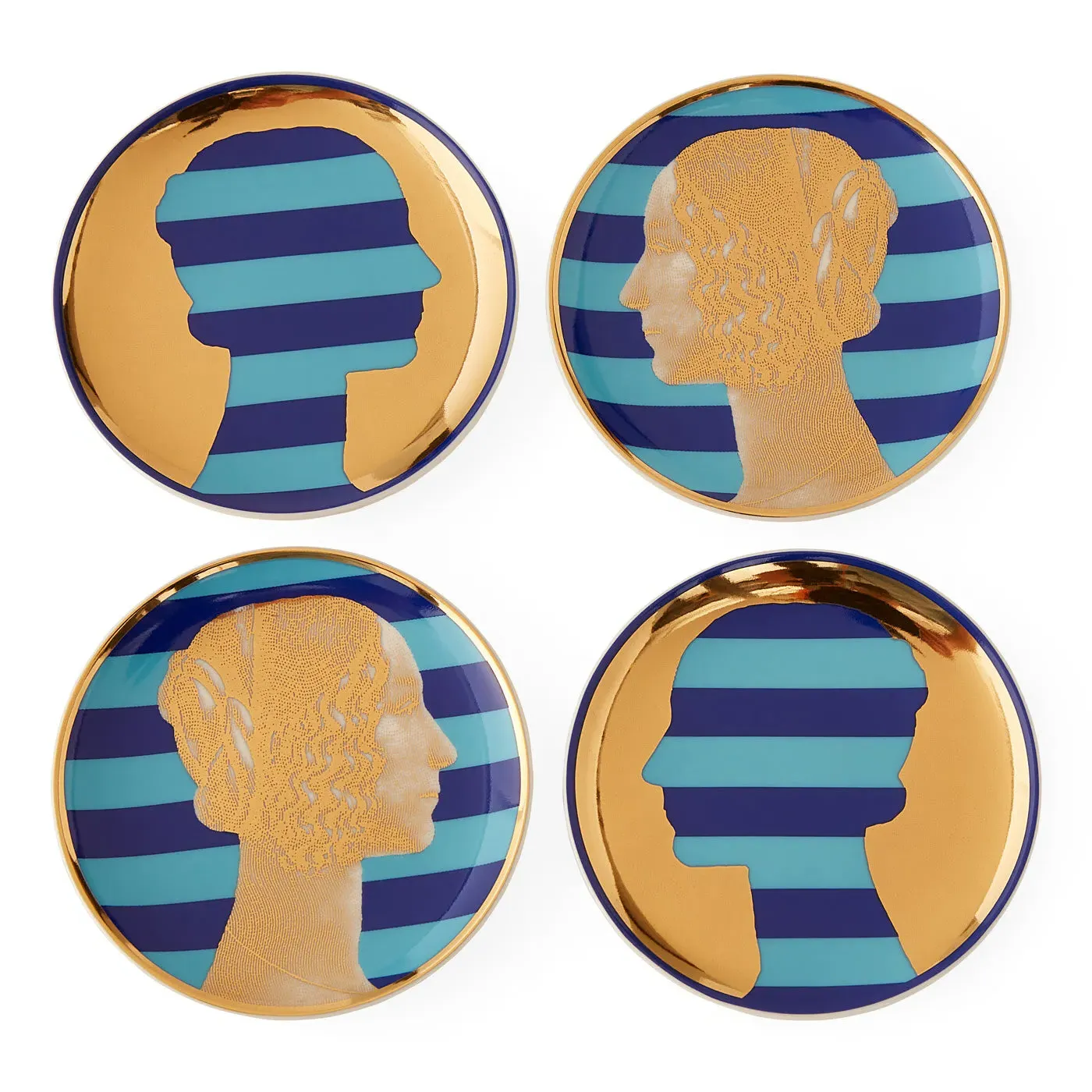 Renaissance Portrait Coasters - Porcelain product