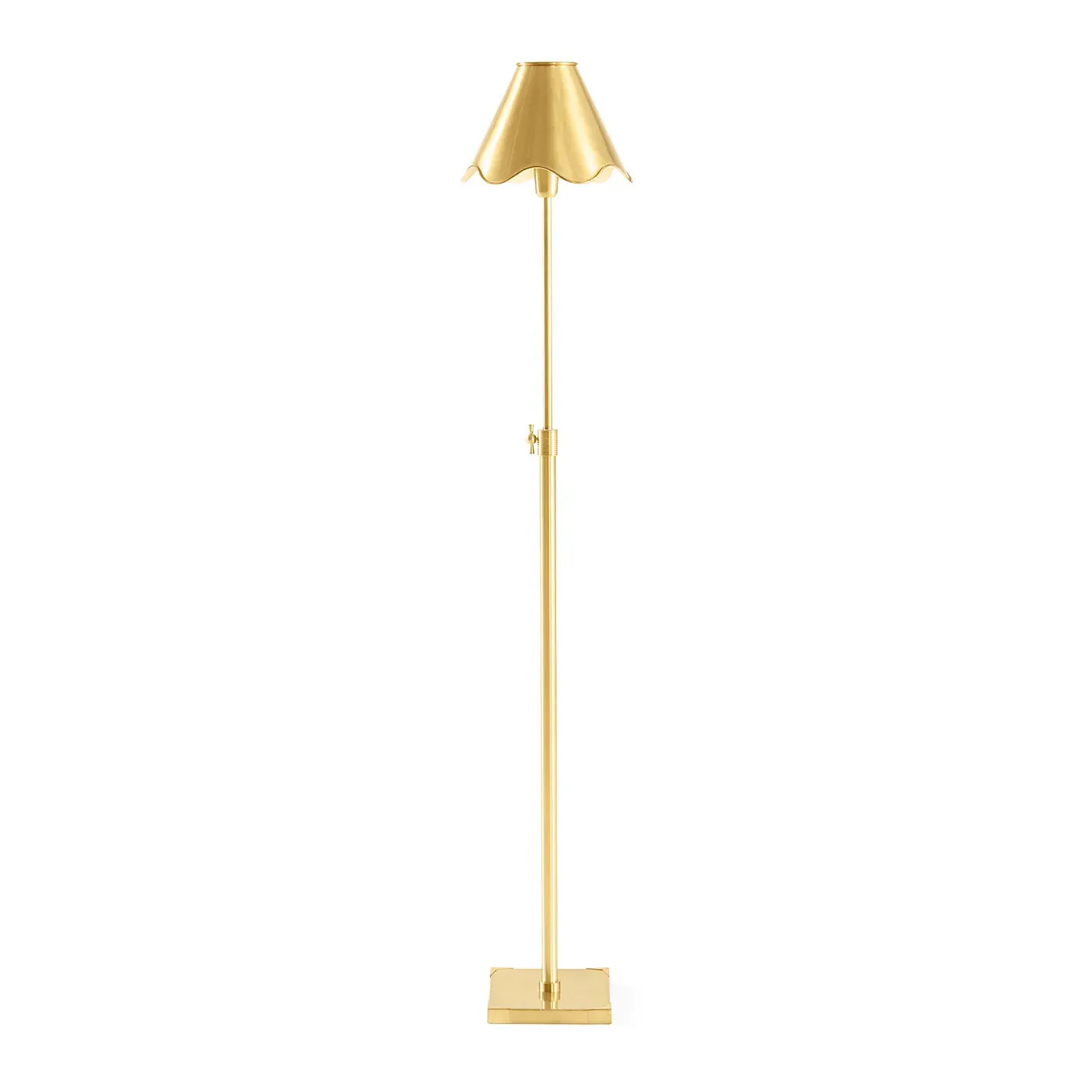 Ripple Adjustable Floor Lamp - Brass product